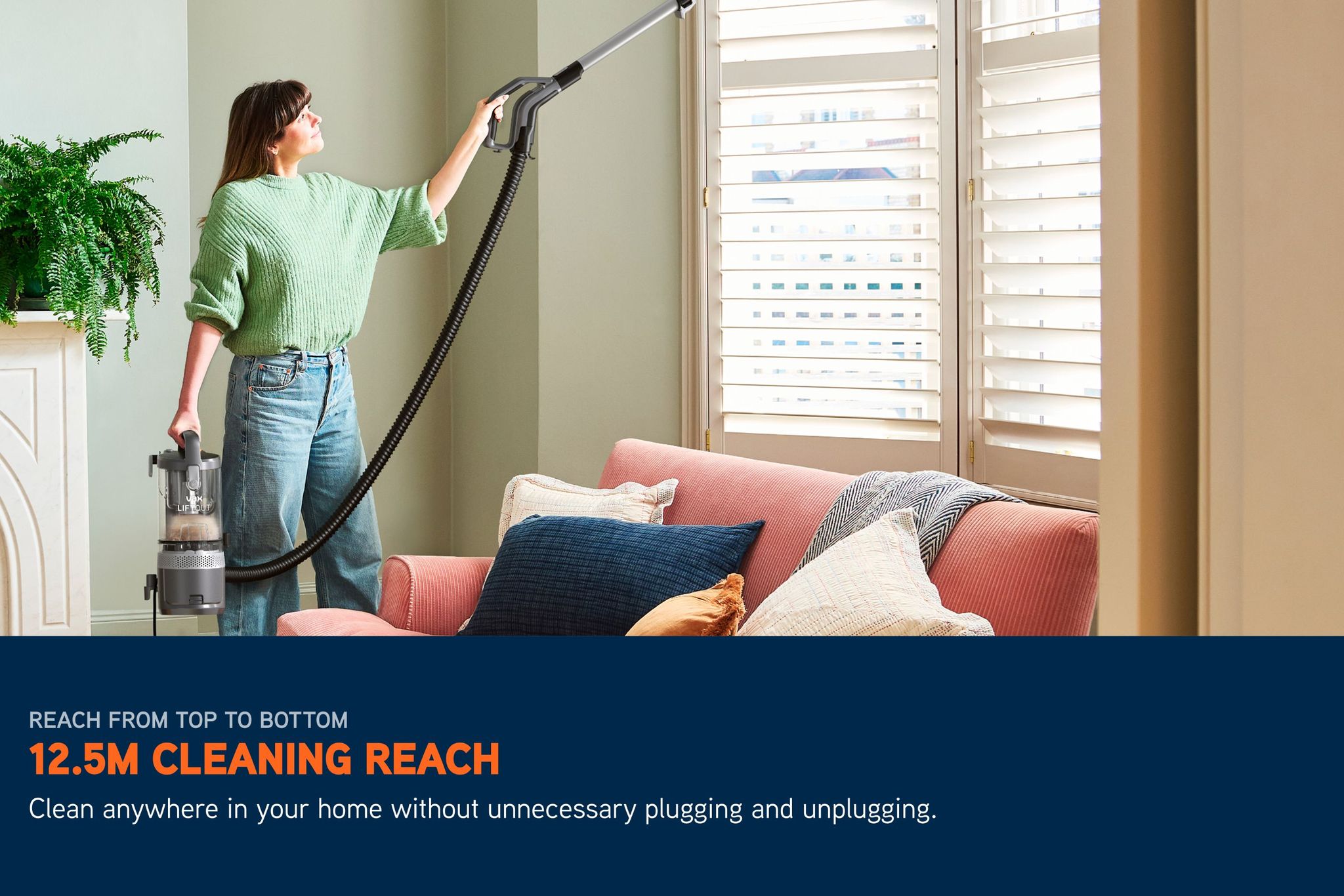 VAX LiftOut Corded Upright Vacuum Cleaner