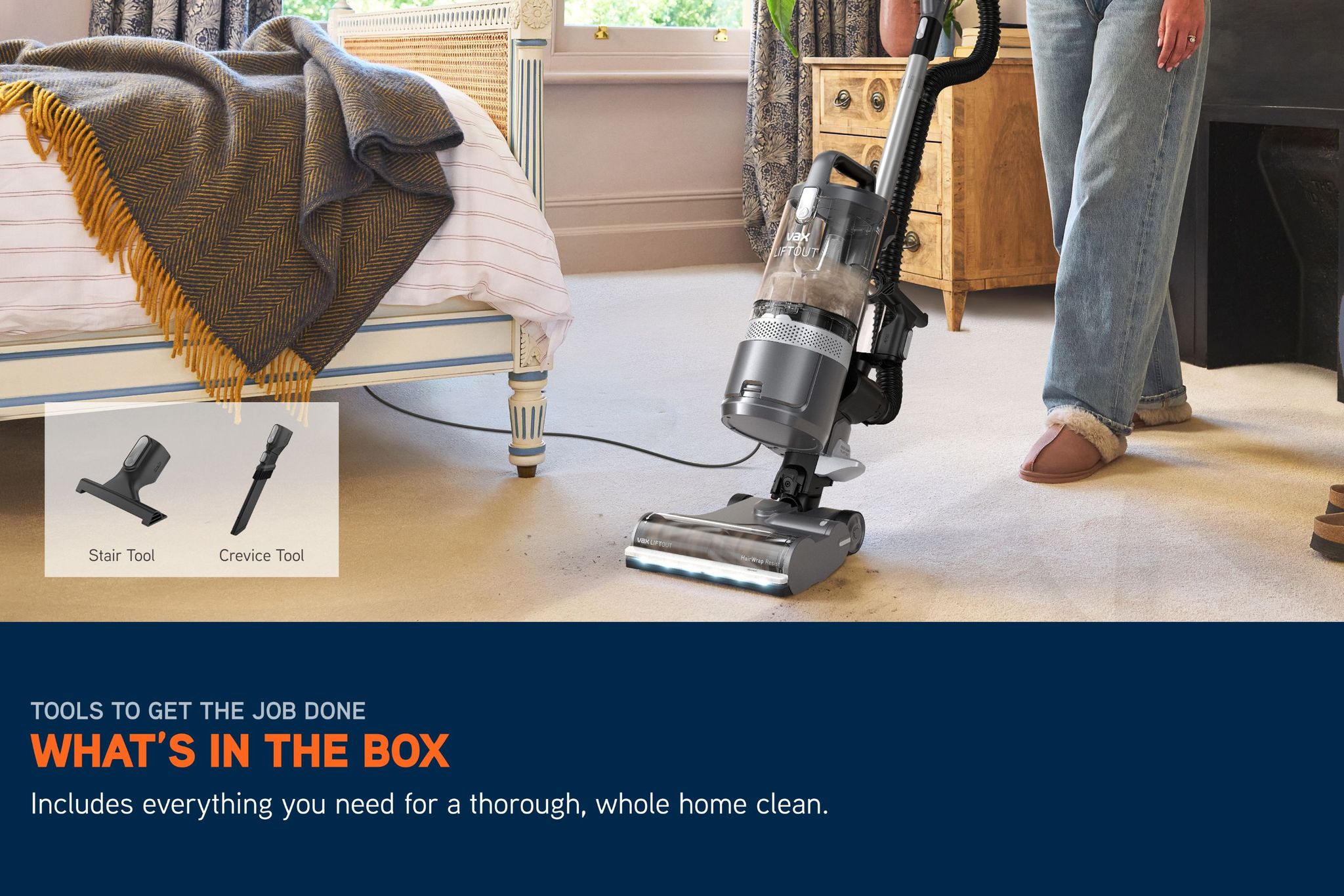 VAX LiftOut Corded Upright Vacuum Cleaner