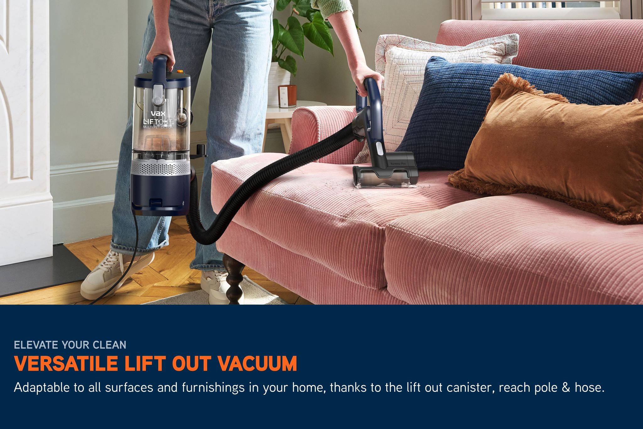 VAX LiftOut Multi Pet-Design Corded Upright Vacuum Cleaner 