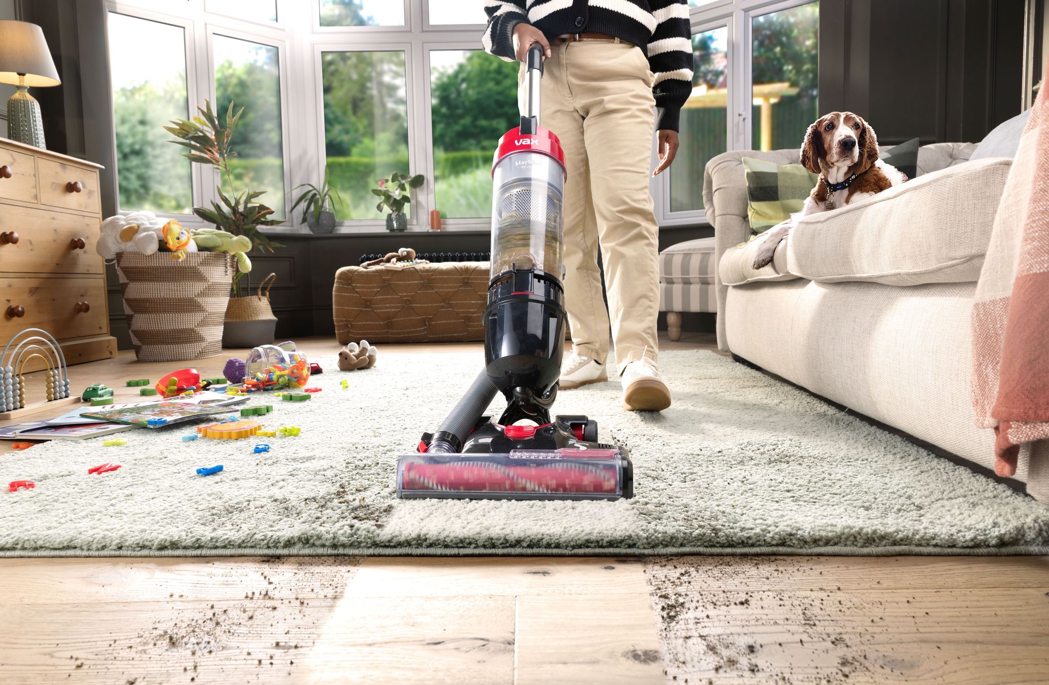 VAX Mach Air Revive Corded Upright Vacuum Cleaner