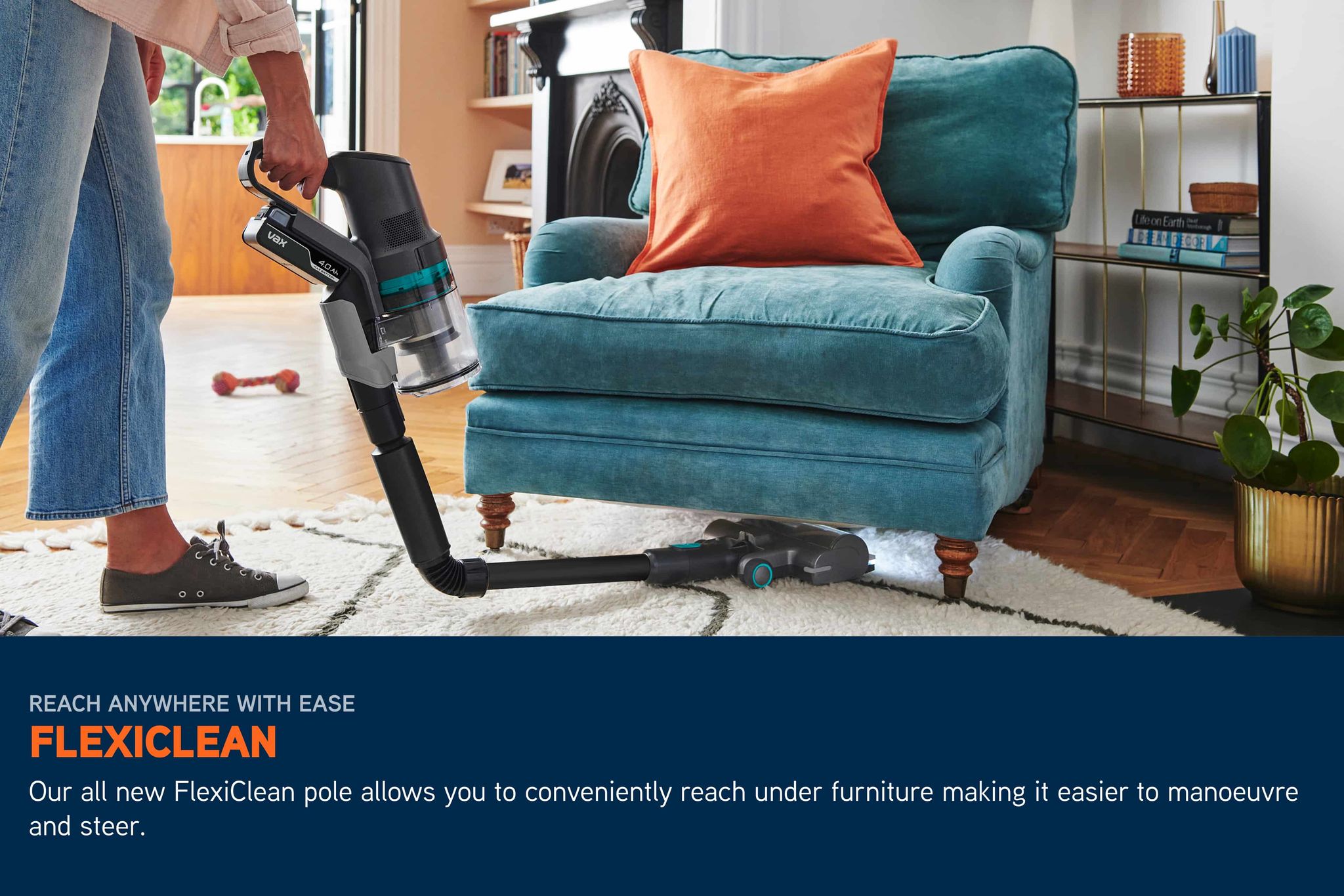 VAX HomePro Detect Pet-Design Dual Cordless Vacuum Cleaner
