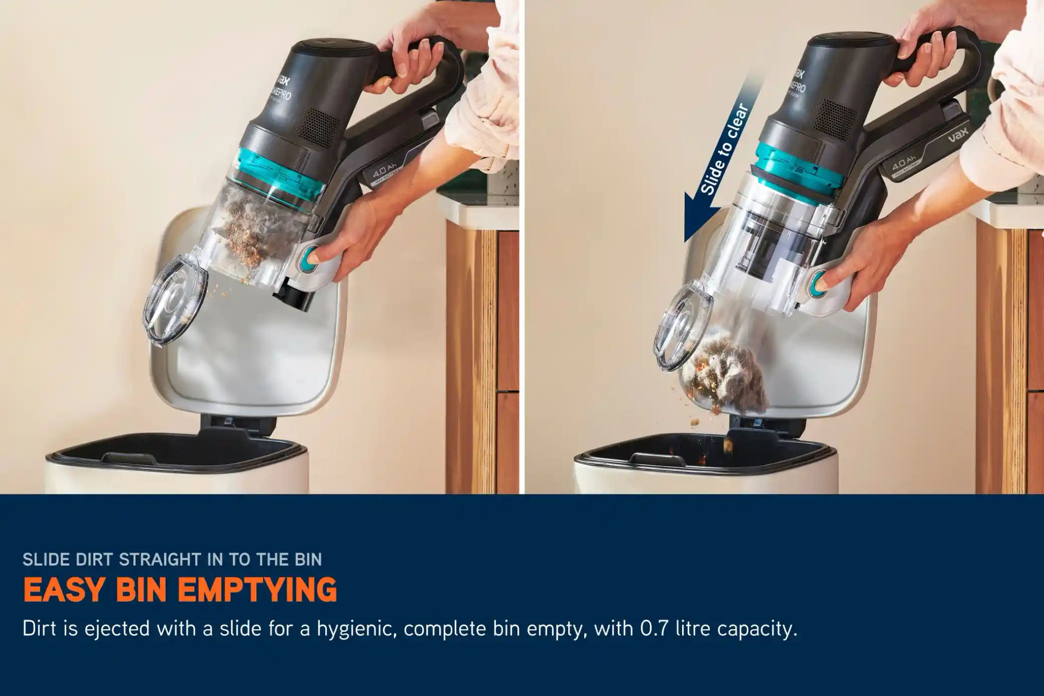 VAX HomePro Detect Pet-Design Dual Cordless Vacuum Cleaner