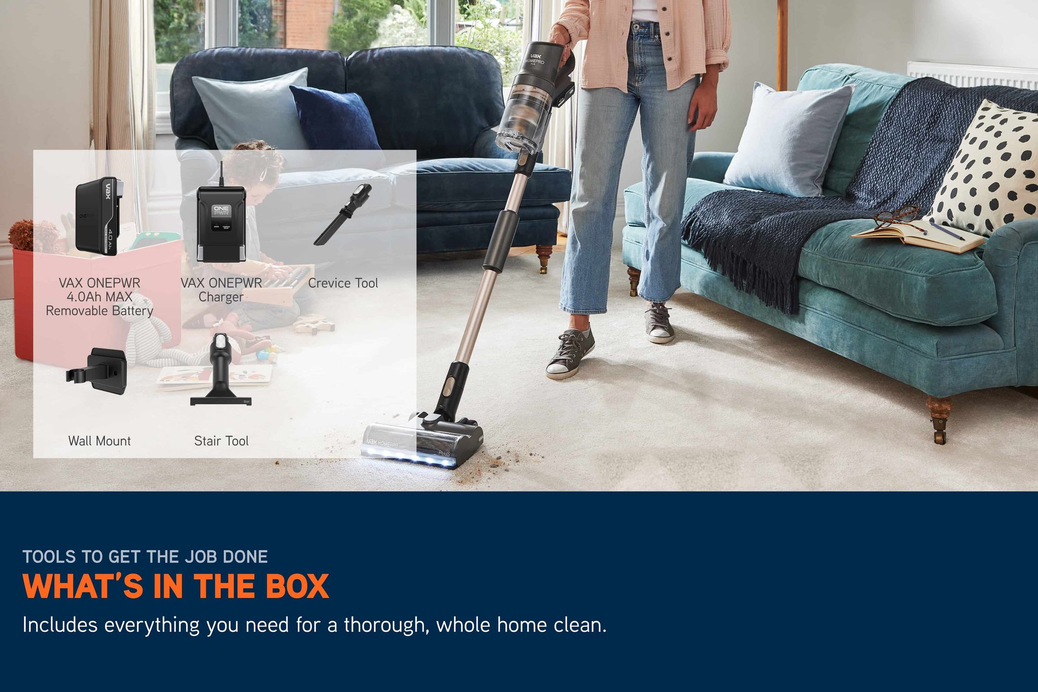 VAX HomePro Plus Cordless Vacuum Cleaner