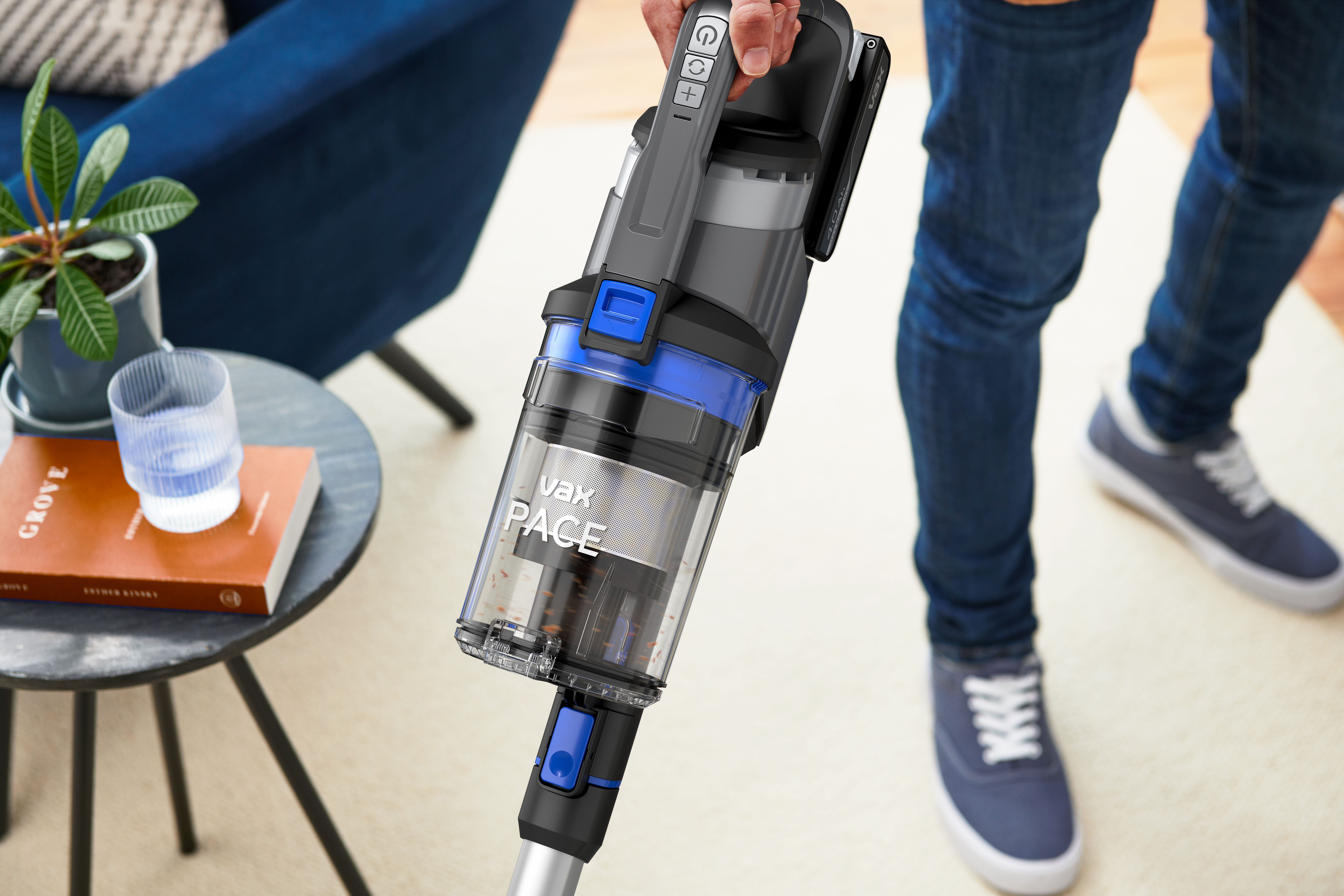 AA - HomePro Web Updates/AAA - New PDP Gallery Content/Cordless Vacuum Cleaners/Pace/ONEPWR_PACE_VE_Base_No_Suction_Loss_v3