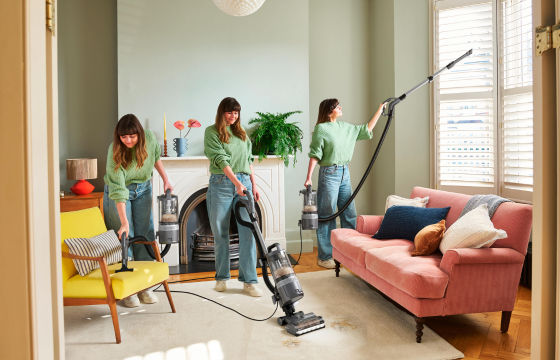Powerful whole home cleaning performance