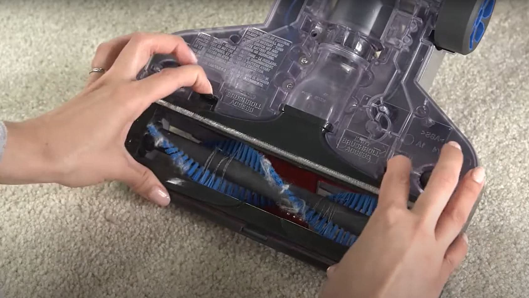 Remove brushbar cover