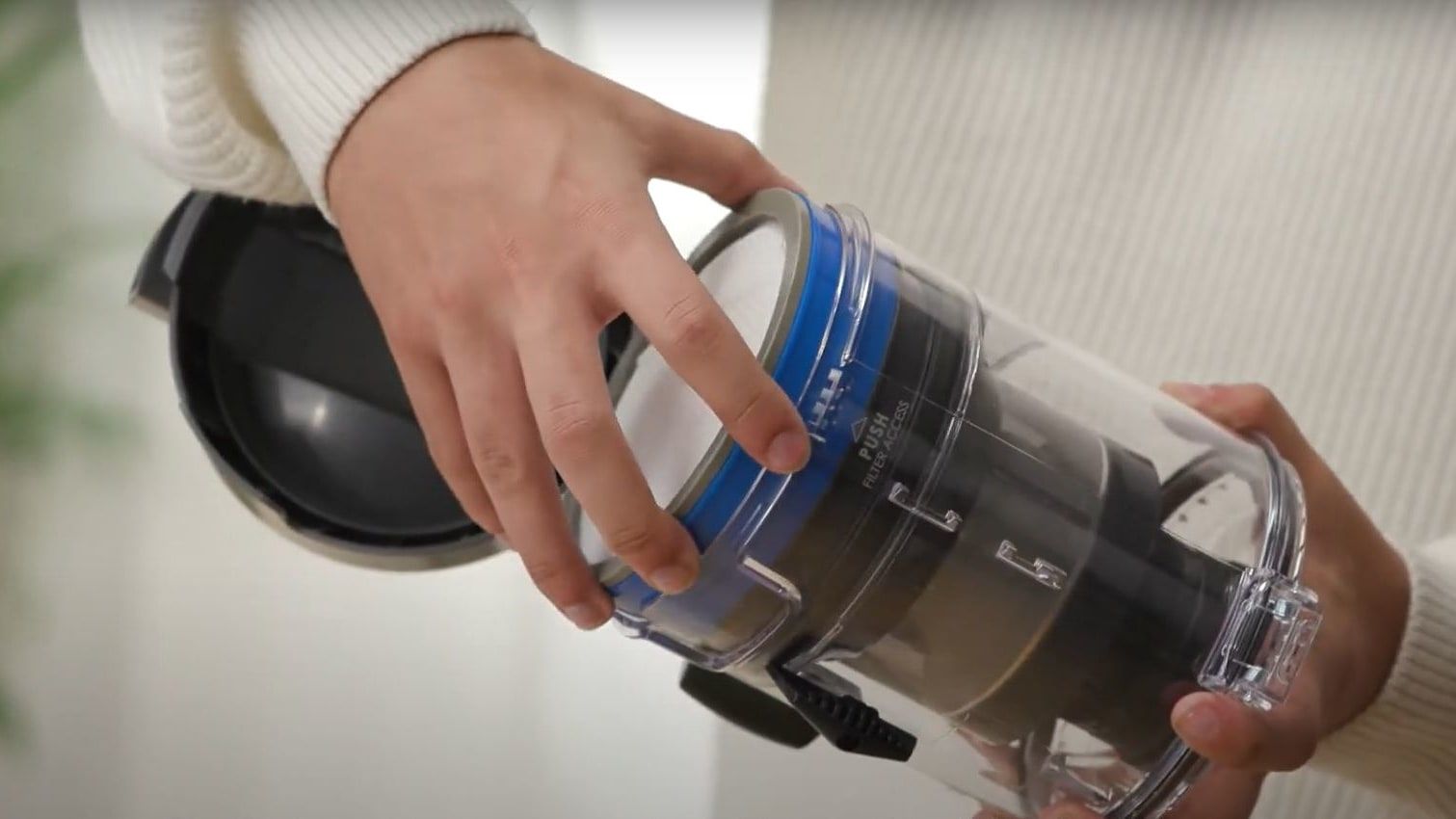 Pull to remove the separator