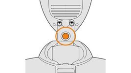 Press button to remove floorhead