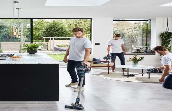 Powerful cordless cleaning