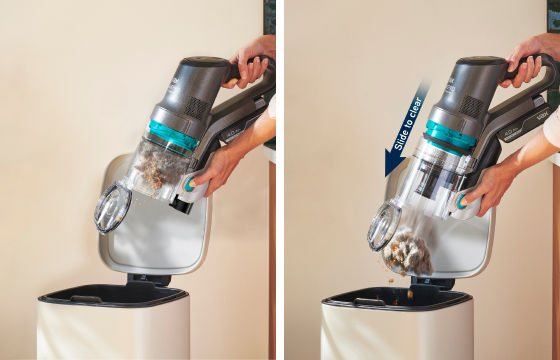 Ultra Hygienic, Easy Bin Emptying