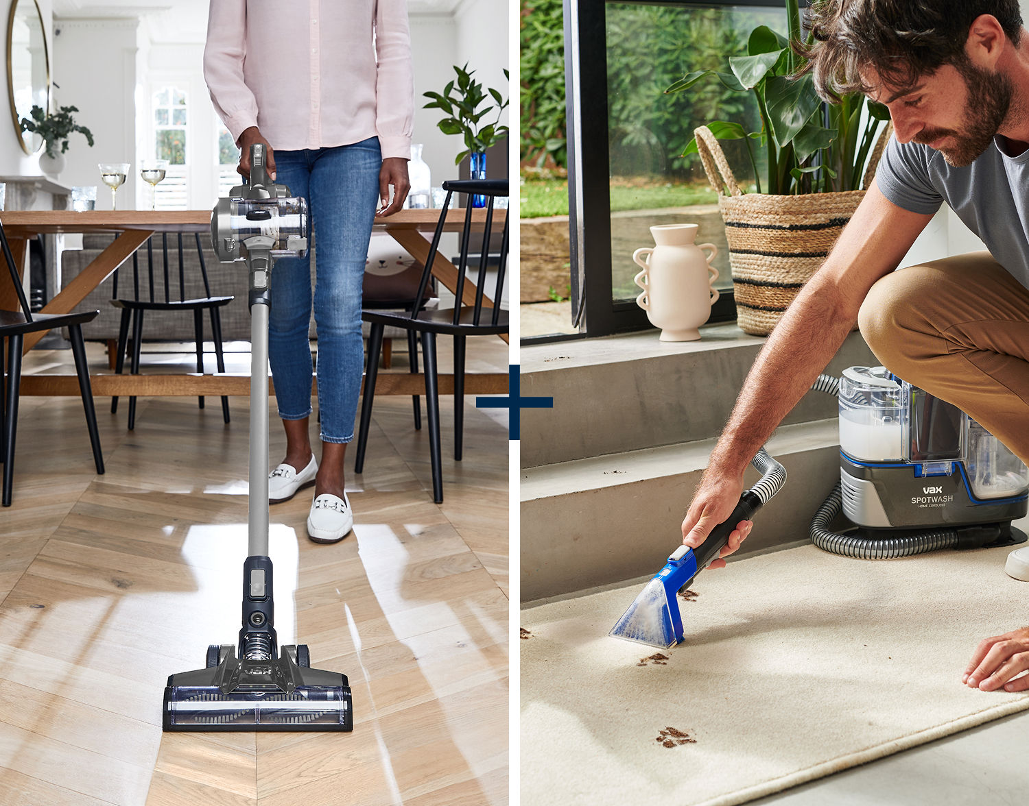VAX SpotWash Home Cordless Bare Unit and Blade 4 Classic Bundle Deal