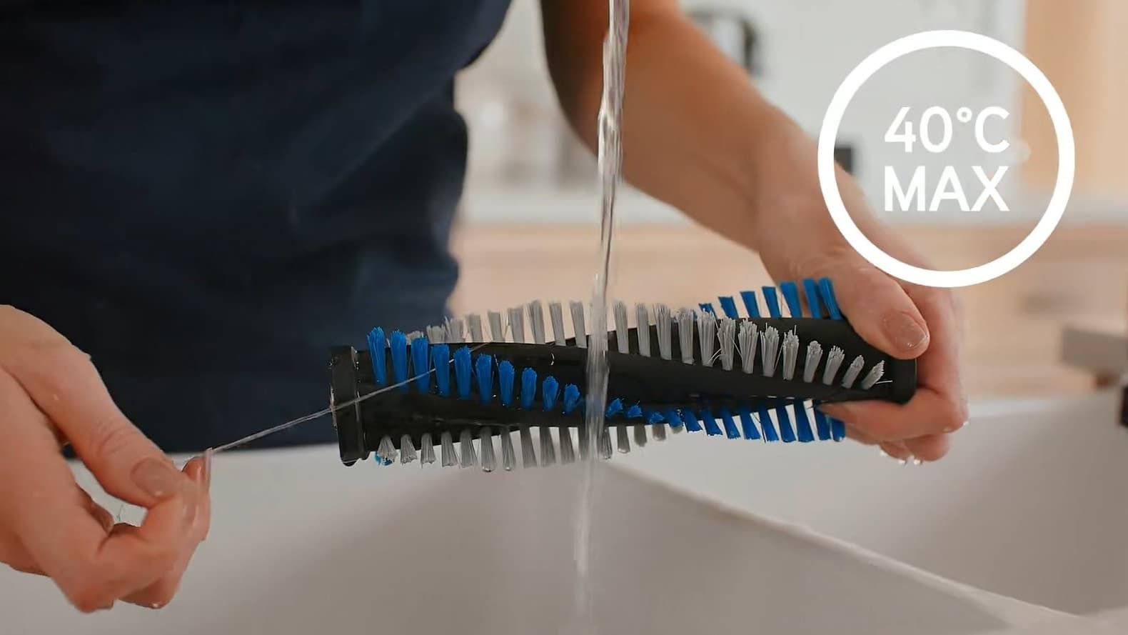Rinse brushbar