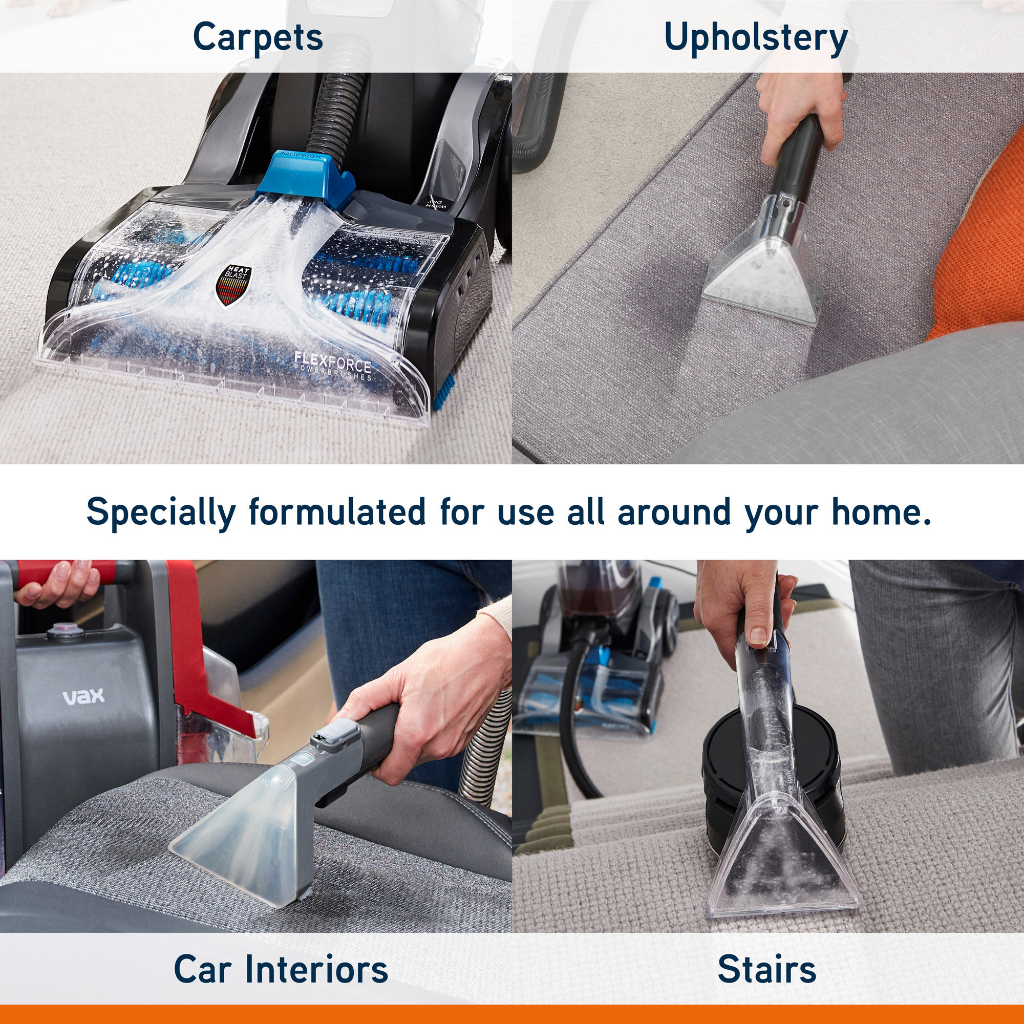VAX Platinum Antibacterial Carpet Cleaning Solution 4L