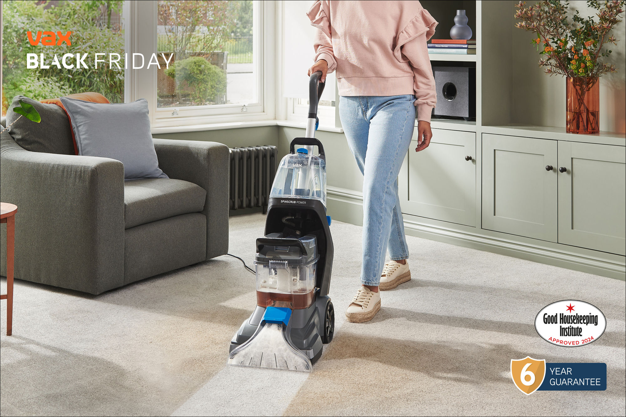 VAX SpinScrub Power Carpet Cleaner