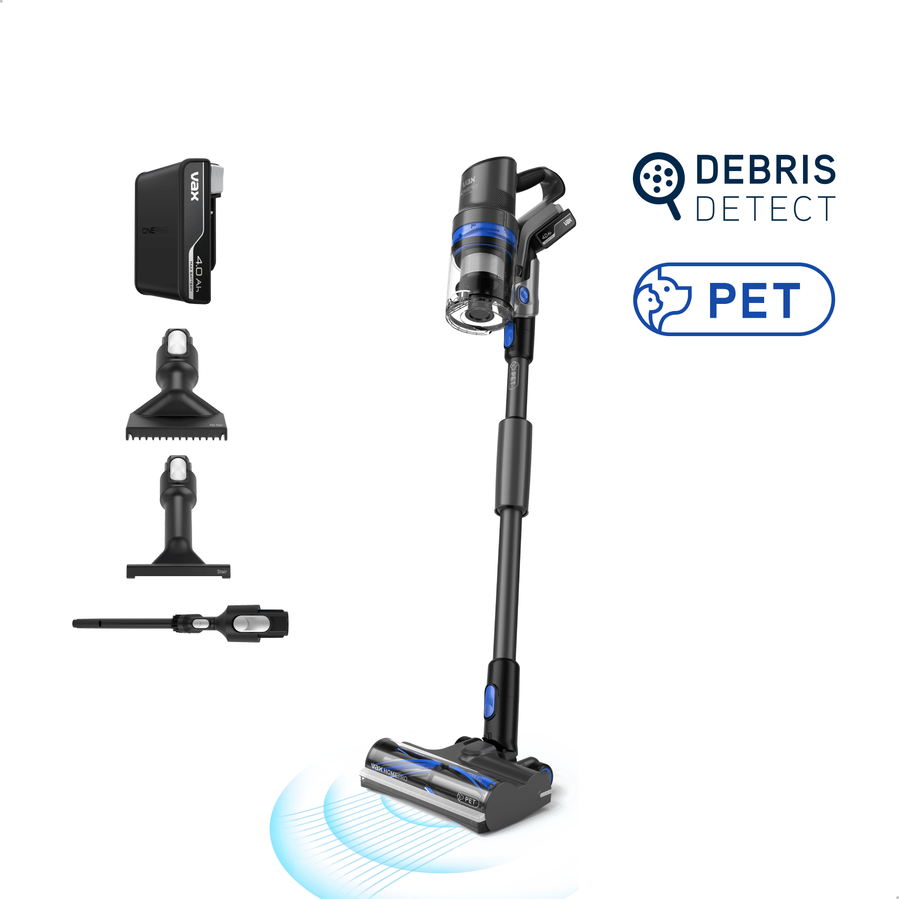 VAX HomePro Detect Pet Cordless Vacuum Cleaner