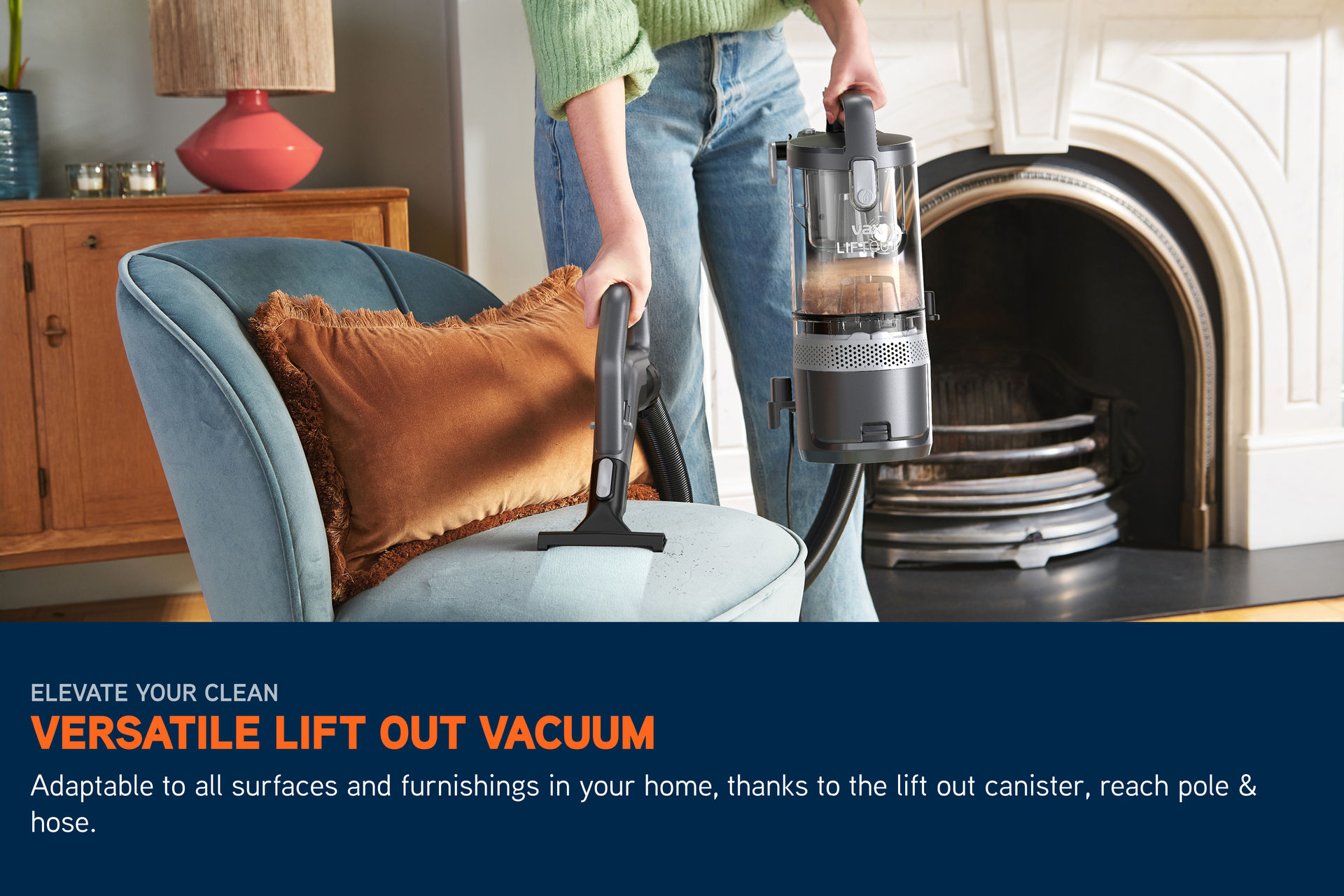 VAX LiftOut Corded Upright Vacuum Cleaner