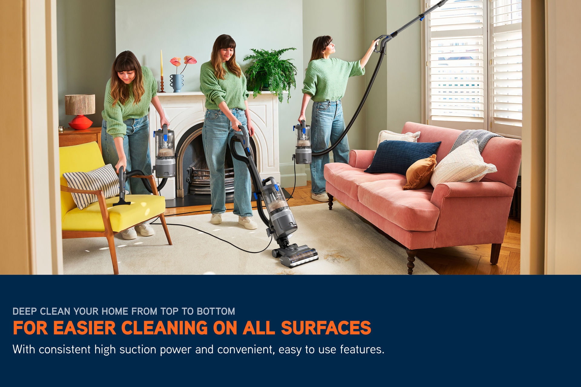 VAX LiftOut Pet Corded Upright Vacuum Cleaner 