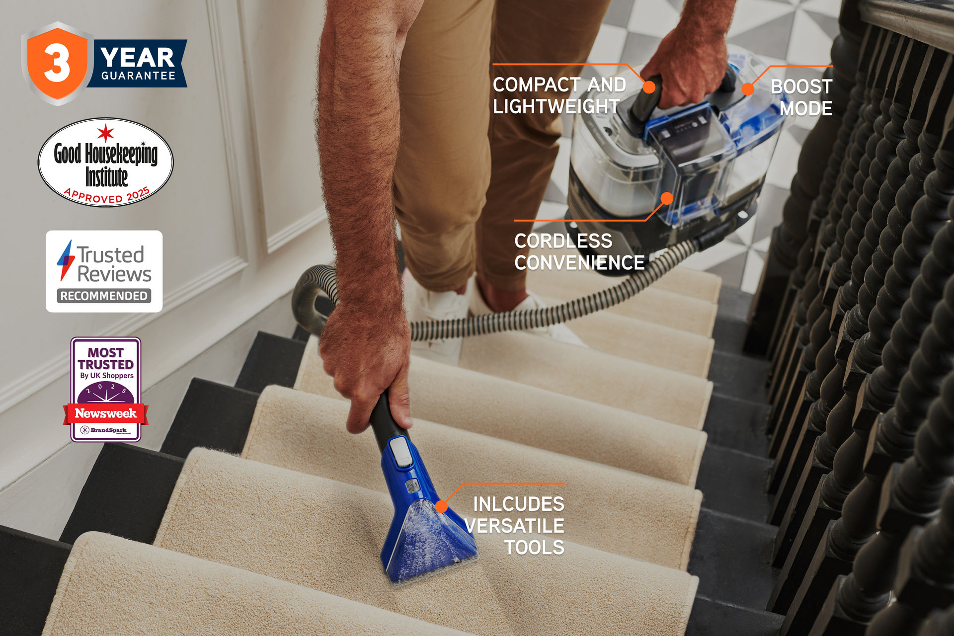 VGID GALLERY/Spot Cleaners/SpotWash Home Range/SKU3 - SpotWash Home Cordless/Image_2_SpotWash_Home_Cordless_-_3840x2560_72DPI_Web