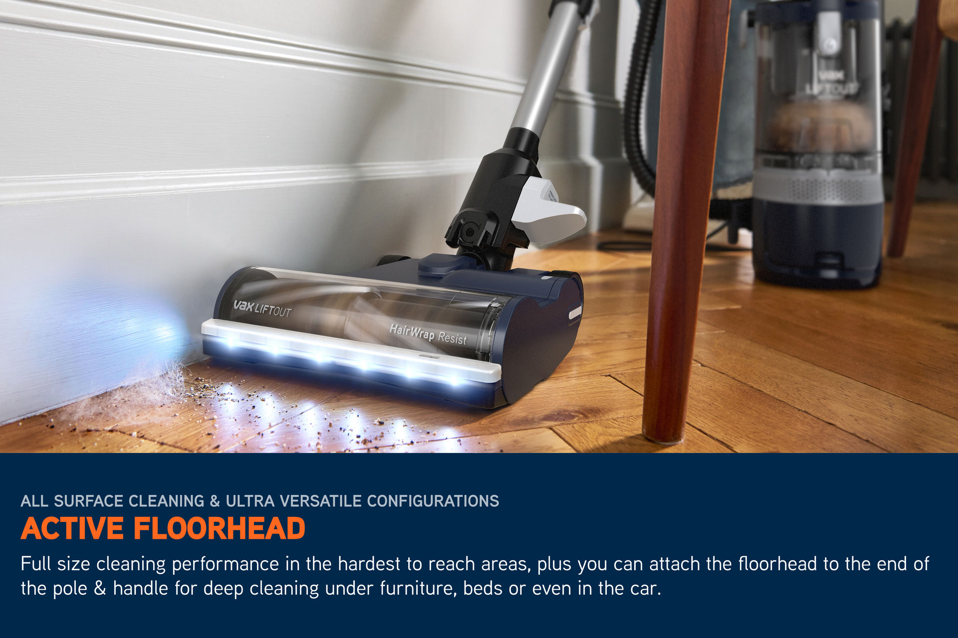 VAX LiftOut Multi Pet Corded Upright Vacuum Cleaner 