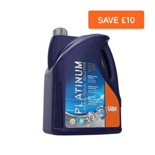 VAX Platinum Antibacterial Carpet Cleaning Solution 4L