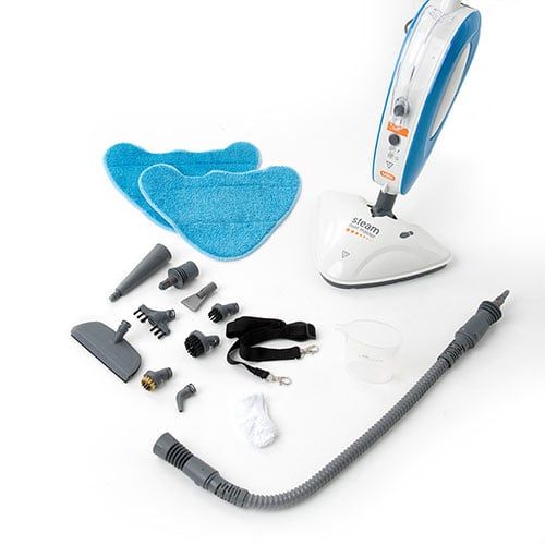 SPARES2GO Washable Cover Pads Compatible with Beldray 5-in-1 9-in-1 Steam Cleaner Mop (Pack of 4