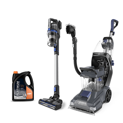SpinScrub Power Plus Carpet Cleaner, 4L Solution + Pace Cordless Vacuum Cleaner Bundle