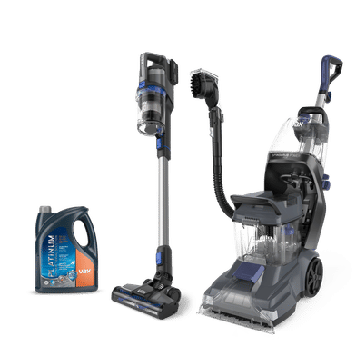 SpinScrub Power Plus Carpet Cleaner, 4L Solution + Pace Cordless Vacuum Cleaner Bundle
