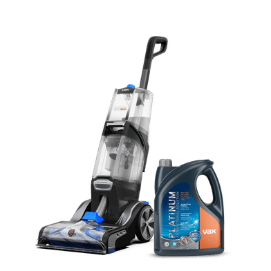 VAX Platinum SmartWash Carpet Cleaner and VAX Platinum Antibacterial Solution 4L Bundle