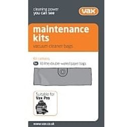 Vax Dust bag kit