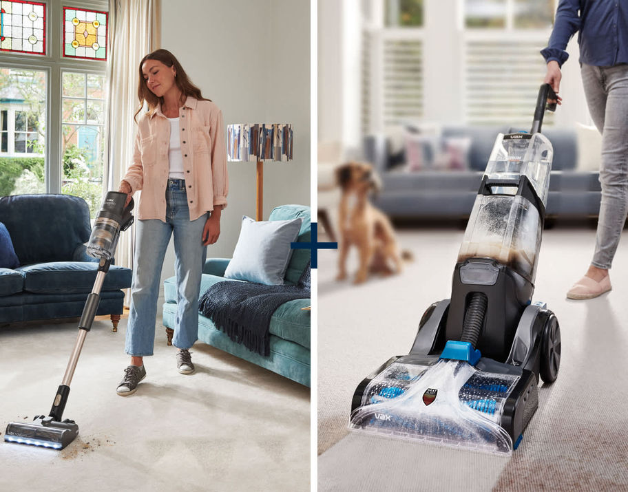 VAX Platinum SmartWash Carpet Cleaner and HomePro Plus Bundle